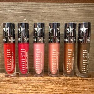 NEW Jeffree Star Velour Liquid Lipstick Set - Multiple Pink, Nude & Brown Shades